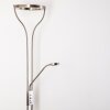 Lampadaire à vasque Donna LED Nickel mat, 1 lumière
