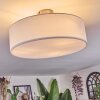 Foggia Plafonnier Nickel mat, 3 lumières