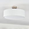 Foggia Plafonnier Nickel mat, 3 lumières
