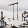 Koyoto Suspension, Boule lumineuse, Suspension Ambre, 3 lumières