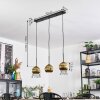 Koyoto Suspension, Boule lumineuse, Suspension Or, 3 lumières