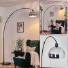 Baloca Lampadaire, Lampadaires arc Noir, 1 lumière