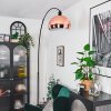 Baloca Lampadaire, Lampadaires arc Noir, 1 lumière