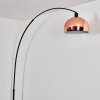 Baloca Lampadaire, Lampadaires arc Noir, 1 lumière
