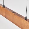 Fugelsta Suspension, Suspension LED Noir, 1 lumière