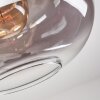 Apedo Plafonnier, Boule lumineuse Clair, Fumé, 1 lumière