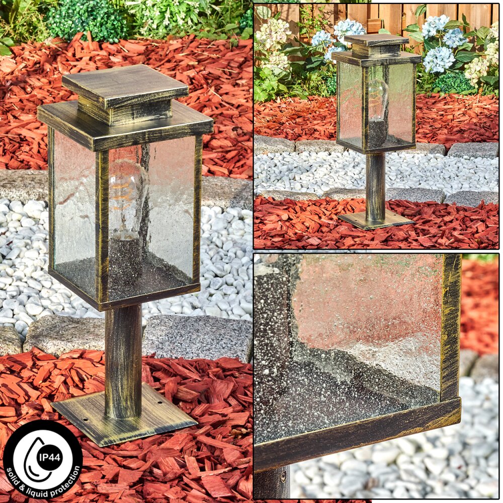 Tieva Borne lumineuse, Eclairage de chemin Brun, Or, 1 lumière main product photo