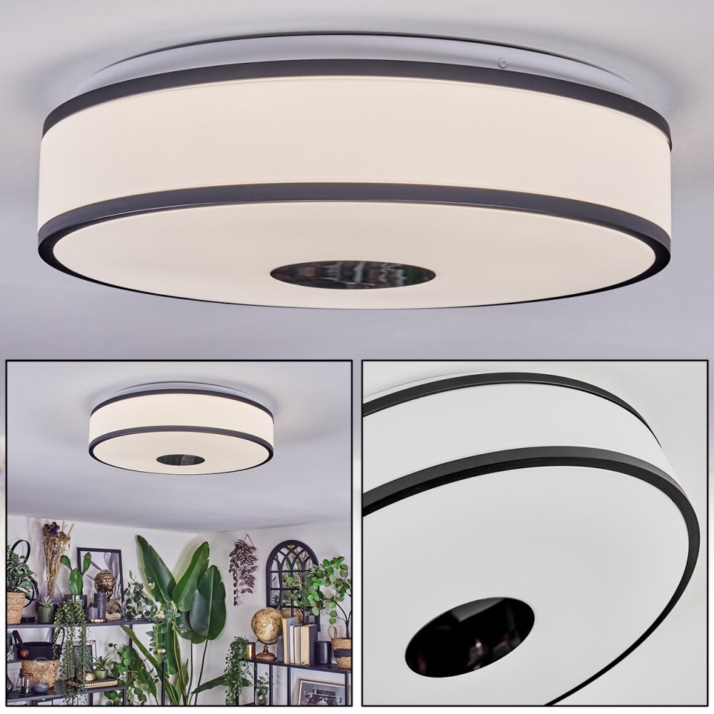Elran Plafonnier LED Blanc, 1 lumière main product photo