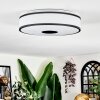 Elran Plafonnier LED Blanc, 1 lumière