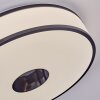 Elran Plafonnier LED Blanc, 1 lumière