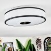 Elran Plafonnier LED Blanc, 1 lumière