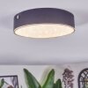 Elmar Plafonnier LED Noir, 1 lumière