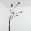 Nikkala Lampadaire Noir, 5 lumières