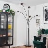 Nikkala Lampadaire Noir, 5 lumières