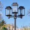 Dalasjo Réverbère, Eclairage de chemin Noir, 3 lumières