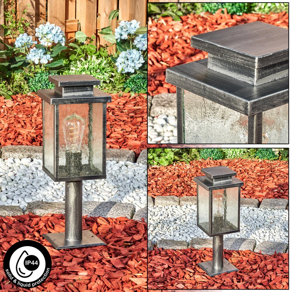 Tieva Borne lumineuse, Eclairage de chemin Noir, Argenté, 1 lumière main product photo