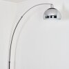 Baloca Lampadaire Chrome, Noir, 1 lumière
