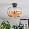 Apedo Plafonnier Ambre, 1 lumière