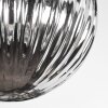 Chehalis Plafonnier, Boule lumineuse Ambre, Fumé, 3 lumières