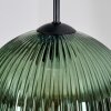 Koyoto Suspension, Boule lumineuse, Suspension grappe Bleu, Vert, Cuivré, 5 lumières
