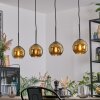 Koyoto Suspension, Boule lumineuse, Suspension Or, 4 lumières