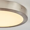 Plafonnier Finsrud LED Nickel mat, 1 lumière