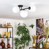 Gastor Plafonnier, Boule lumineuse Blanc, 3 lumières
