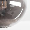 Chehalis Plafonnier, Boule lumineuse Fumé, 5 lumières