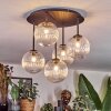 Chehalis Plafonnier, Boule lumineuse Clair, 5 lumières