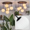 Chehalis Plafonnier, Boule lumineuse Blanc, 5 lumières