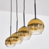 Koyoto Suspension, Boule lumineuse, Suspension Or, Clair, 4 lumières