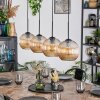 Koyoto Suspension, Boule lumineuse, Suspension Ambre, 4 lumières