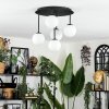 Chehalis Plafonnier, Boule lumineuse Blanc, 5 lumières