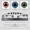 Ripoll Suspension, Boule lumineuse, Suspension Bleu, Vert, Cuivré, 4 lumières