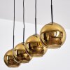 Koyoto Suspension, Boule lumineuse, Suspension Or, 4 lumières
