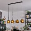 Koyoto Suspension, Boule lumineuse, Suspension Or, 4 lumières