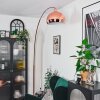 Baloca Lampadaire Cuivre, Noir, 1 lumière