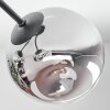 Ripoll Plafonnier, Boule lumineuse Chrome, Clair, Fumé, 3 lumières