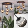 Chehalis Plafonnier, Boule lumineuse Fumé, 5 lumières