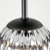 Chehalis Plafonnier, Boule lumineuse Fumé, 5 lumières