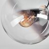 Gastor Plafonnier, Boule lumineuse 42 cm Ambre, Clair, Fumé, 3 lumières