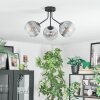 Koyoto Plafonnier, Boule lumineuse Clair, Fumé, 3 lumières