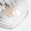 Koyoto Plafonnier, Boule lumineuse Clair, Fumé, 3 lumières