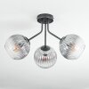 Koyoto Plafonnier, Boule lumineuse Clair, Fumé, 3 lumières