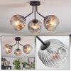 Ripoll Plafonnier, Boule lumineuse Clair, Fumé, 3 lumières