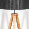 Soungou Lampadaire Écru, Noir, 1 lumière