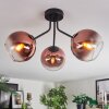 Koyoto Plafonnier, Boule lumineuse Clair, Cuivré, 3 lumières