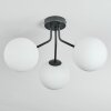 Gastor Plafonnier, Boule lumineuse Blanc, 3 lumières