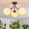 Gastor Plafonnier, Boule lumineuse Blanc, 3 lumières