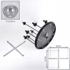 Gastor Plafonnier, Boule lumineuse Clair, Fumé, 9 lumières